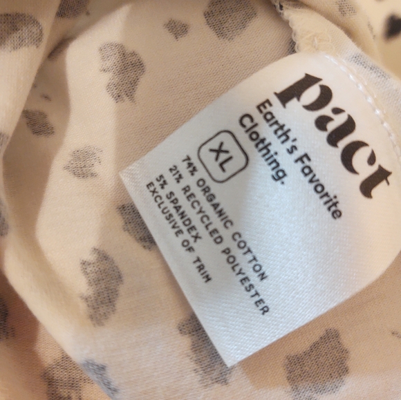 Pact Animal Print Tank - Picture 3 of 4